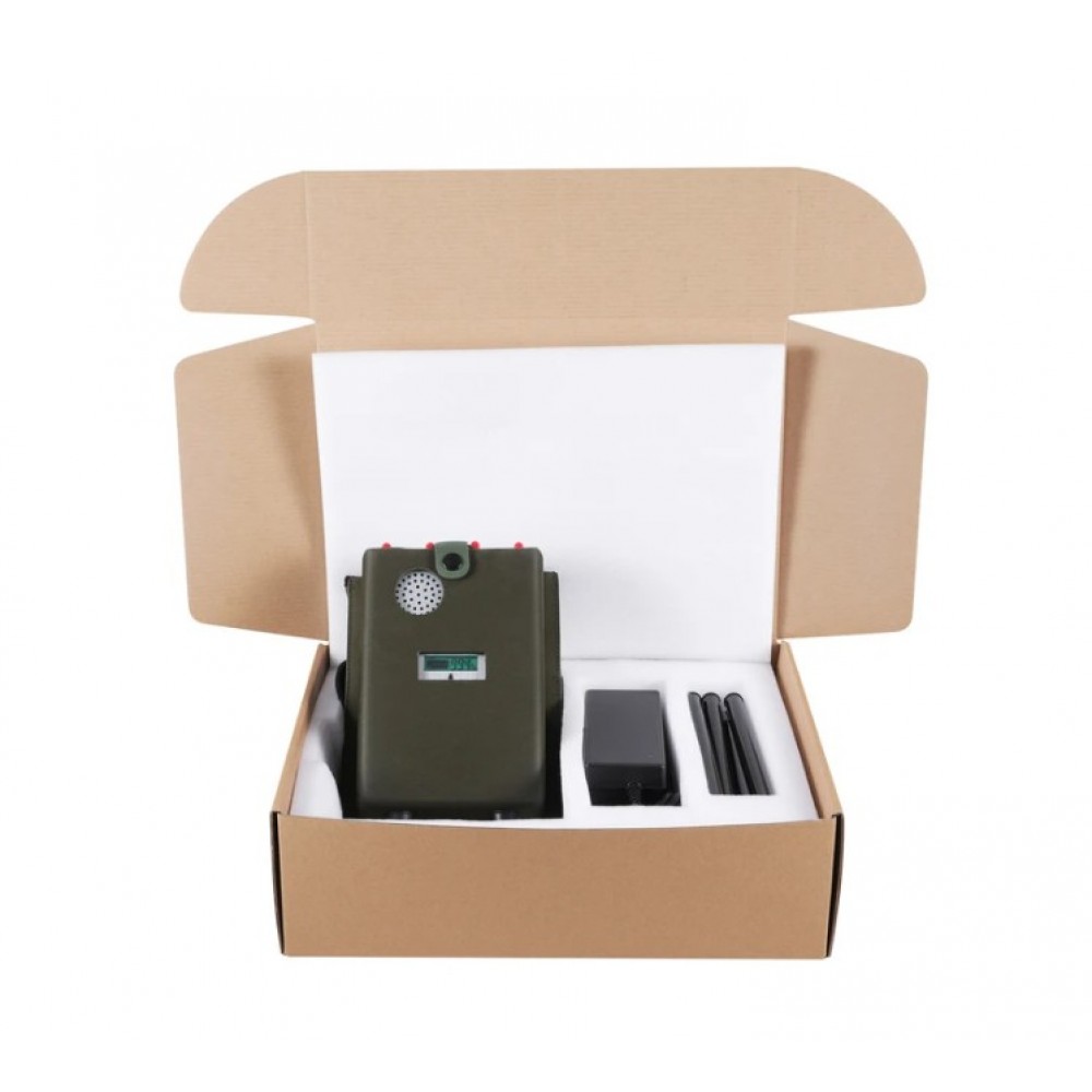 Мощная глушилка 1290B - 12 каналов - 37 Ватт радиус действия 5-30 метров