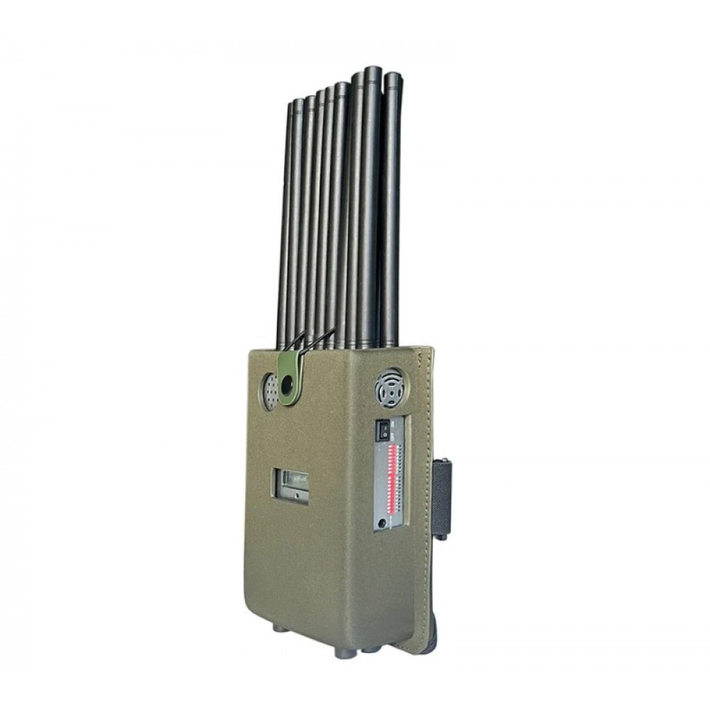 Мощная 18-канальная глушилка 1880B - 18 Ватт + 6й WiFi радиус действия 2-20 метров