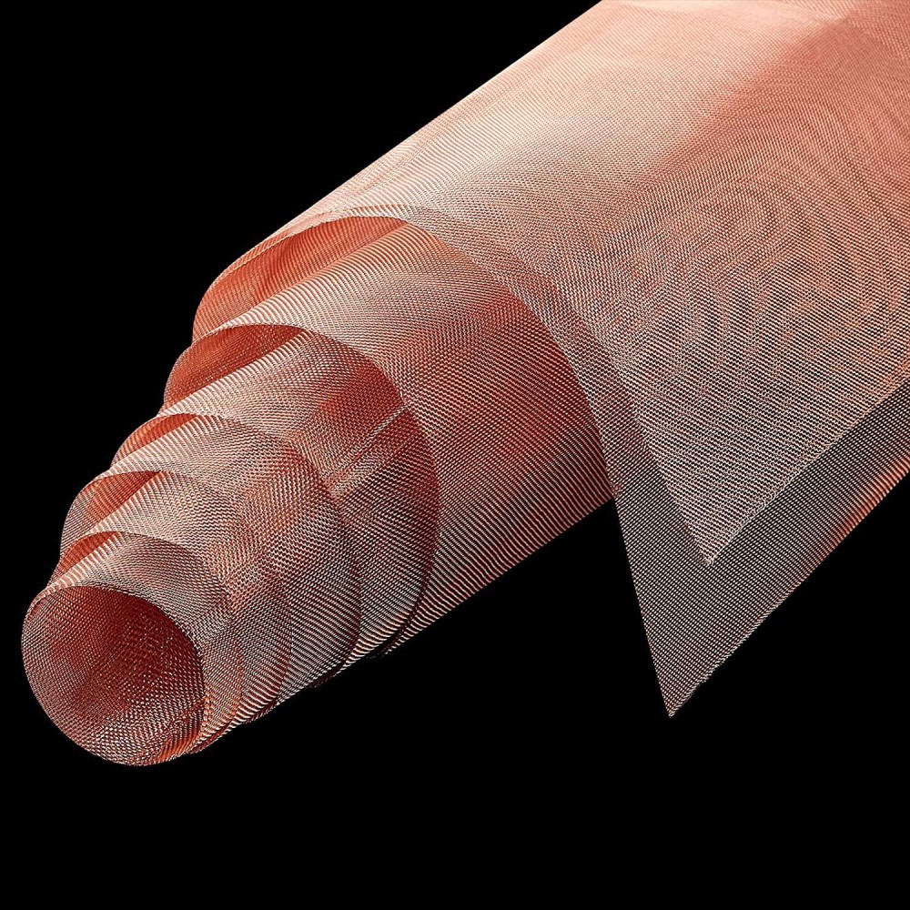EMF защитная экранирующая RFID медная сетка Фарадея плотностью 200 ячеек/дюйм