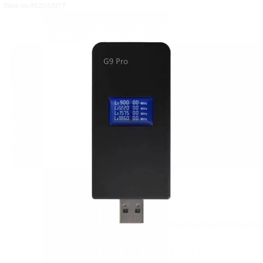 Подавитель сигналов GPS L1, L2, L3, L4, Glonass G9 Pro. USB Флешка в прикуриватель.