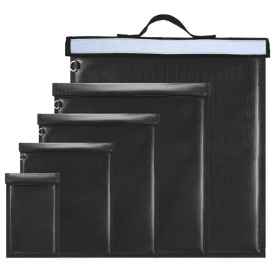 Огнеупорный, водонепроницаемый чехол Фарадея - 5 размеров! 20*12cm, 27*20cm, 33*26cm, 43*38cm, 49*40.5cm.