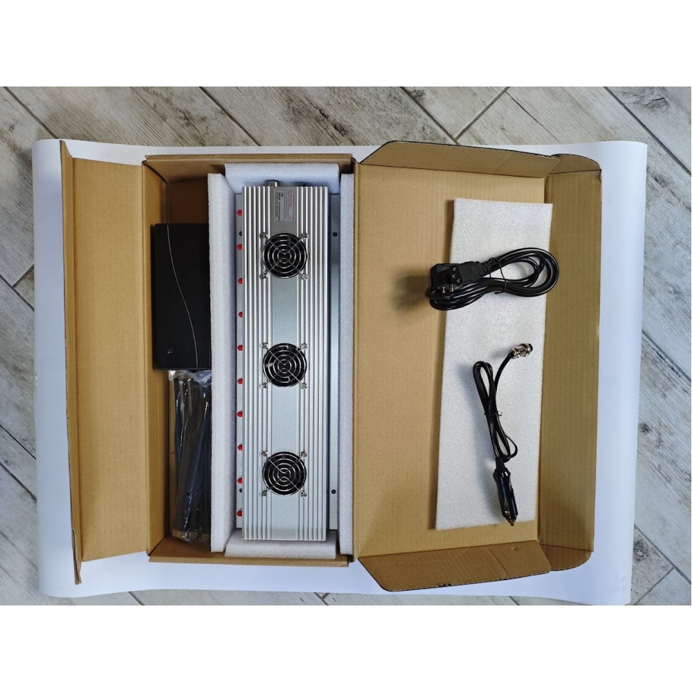 Сфера-10. Стационарная офисная глушилка  GSM/DCS/3G/4G/5G/WiFi2,4-5,1-5,8. 20 Ватт