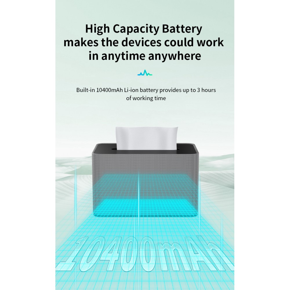 Офісний ультразвуковий придушувач диктофонів - серветниця. XP60 - 54 випромінювача.