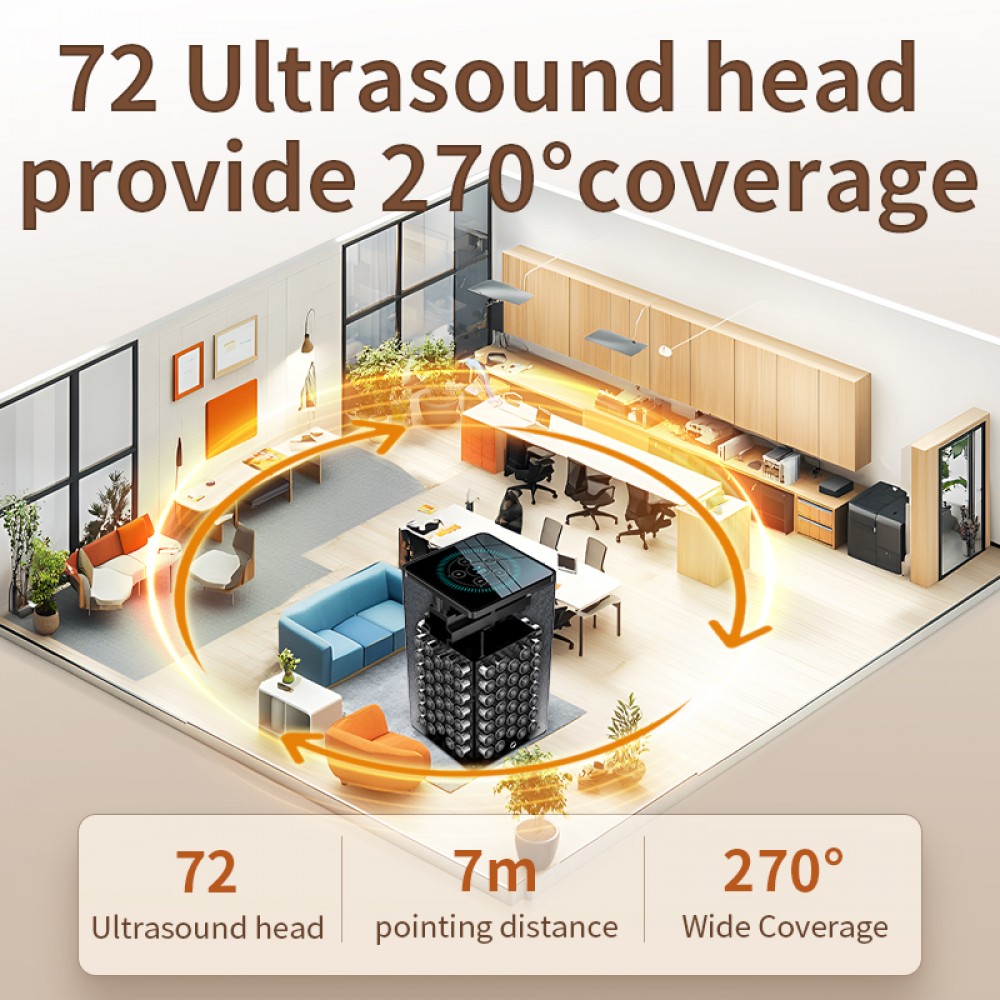 Професійний придушувач диктофонів XP65 з 72 головками з функцією bluetooth колонки і можливістю придушення Aplle продукції