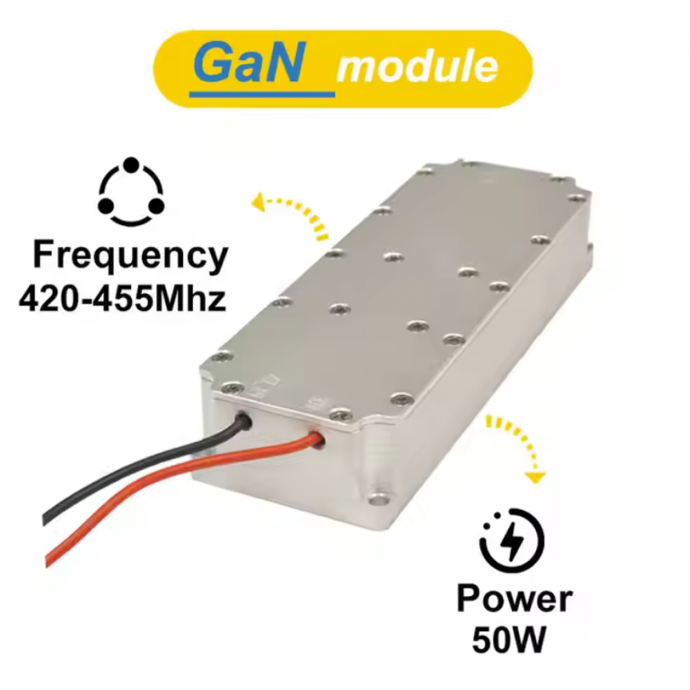 GAN модуль помех 50Вт, 420-450 mHz