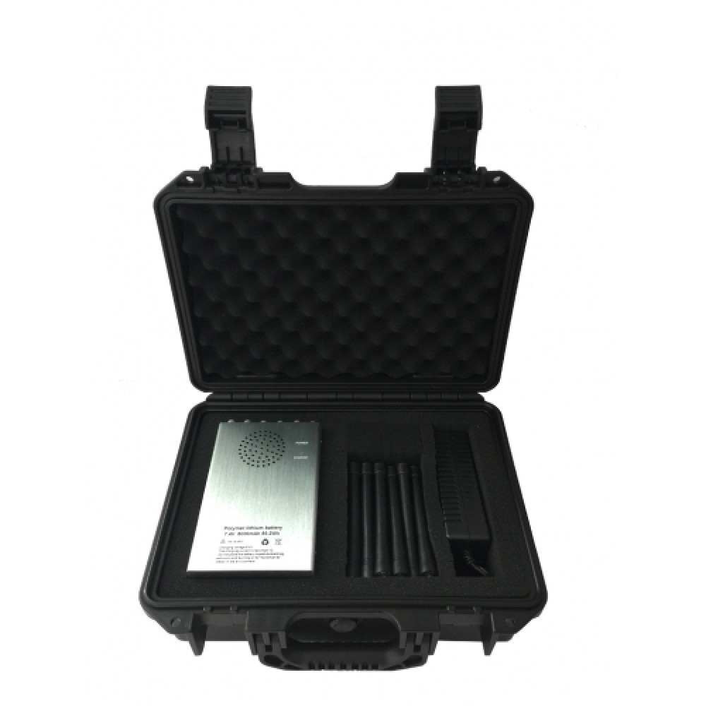 Кондор-Про-12 - 12 Ватт. Сверхтехнологичный подавитель 3G 4G GPS L1 L2 L5 RC 315 433 868 Lojack WIFI -12 частот.