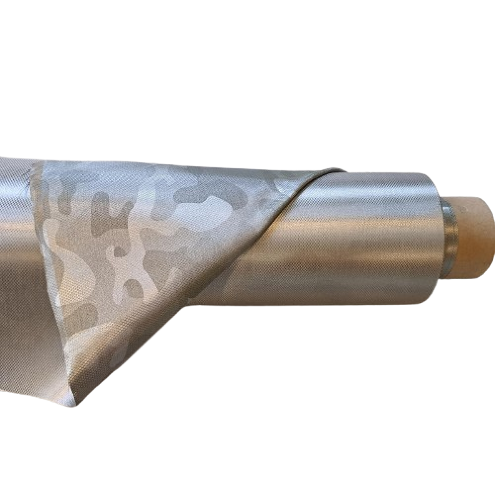 Камуфляжна тканина Фарадея 80Дб, мідно-нікелева